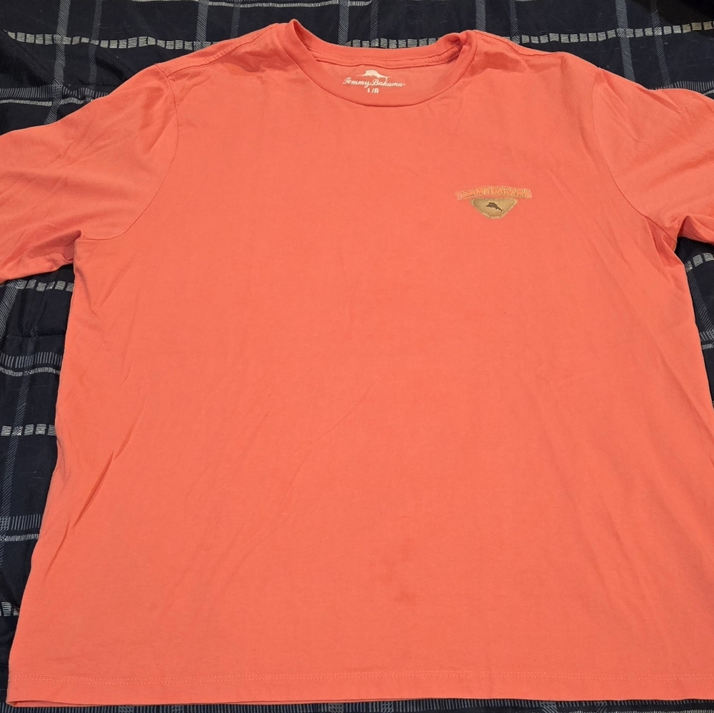Tommy Bahama Orange Tee LARGE